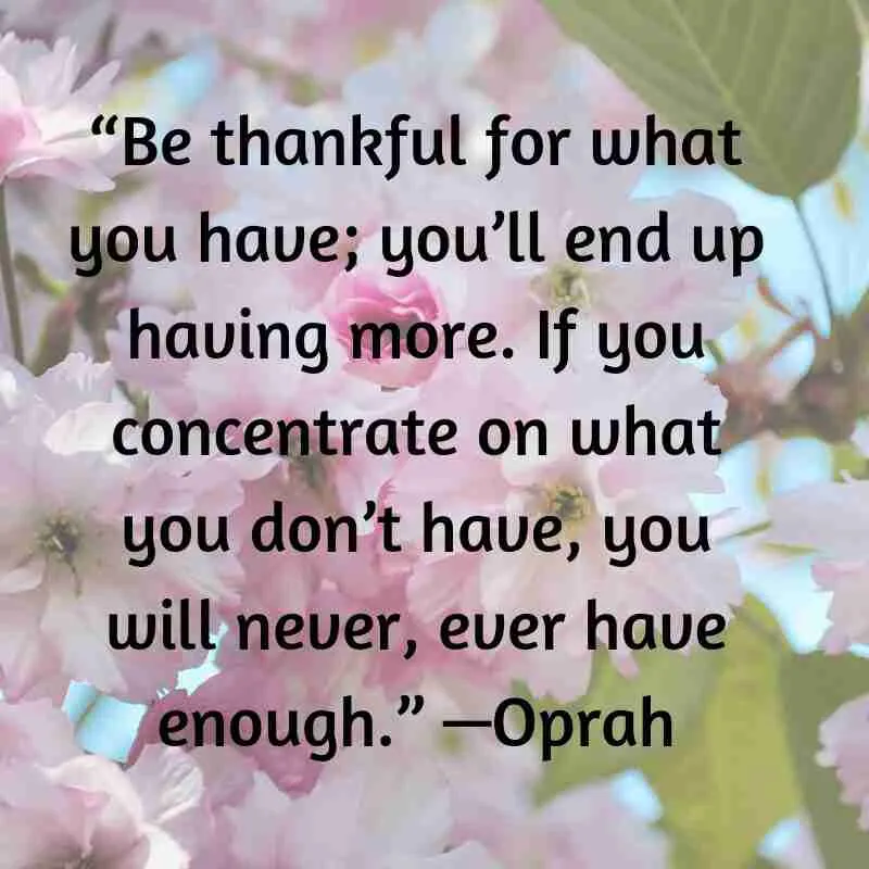 Inspirational quote- Oprah
