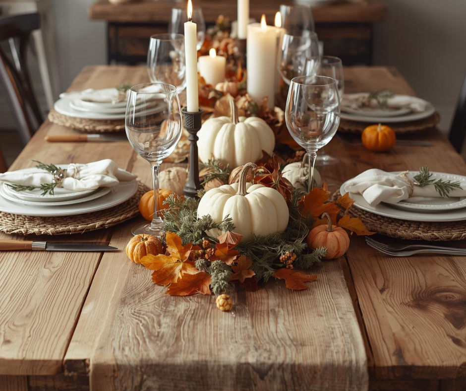 Country Decorated Table 