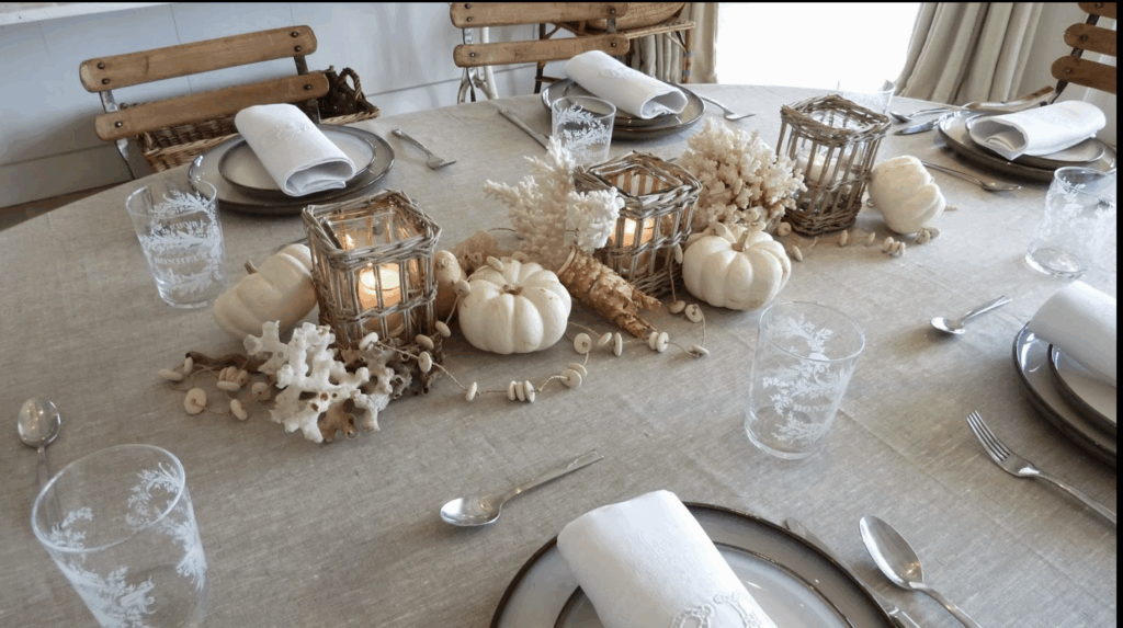 DYI Tthanksgiving table 