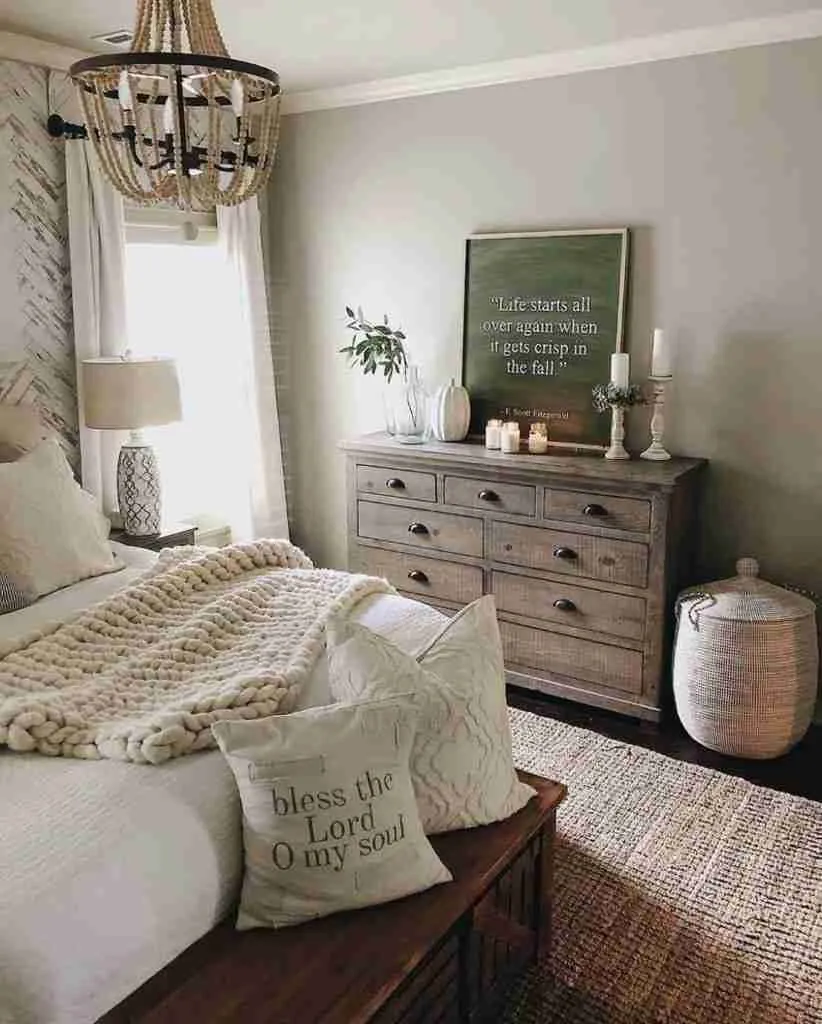 Cozy Bedroom for fall