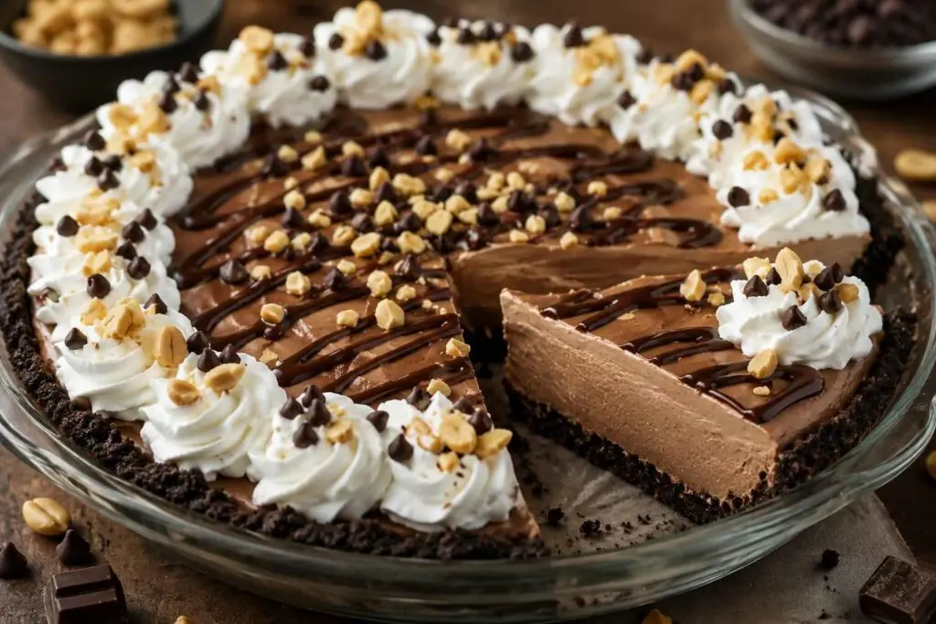 Tofu chocolate pie 