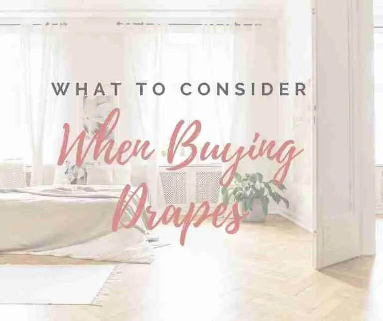 6 Factors To Consider When Buying Drapes/Curtains