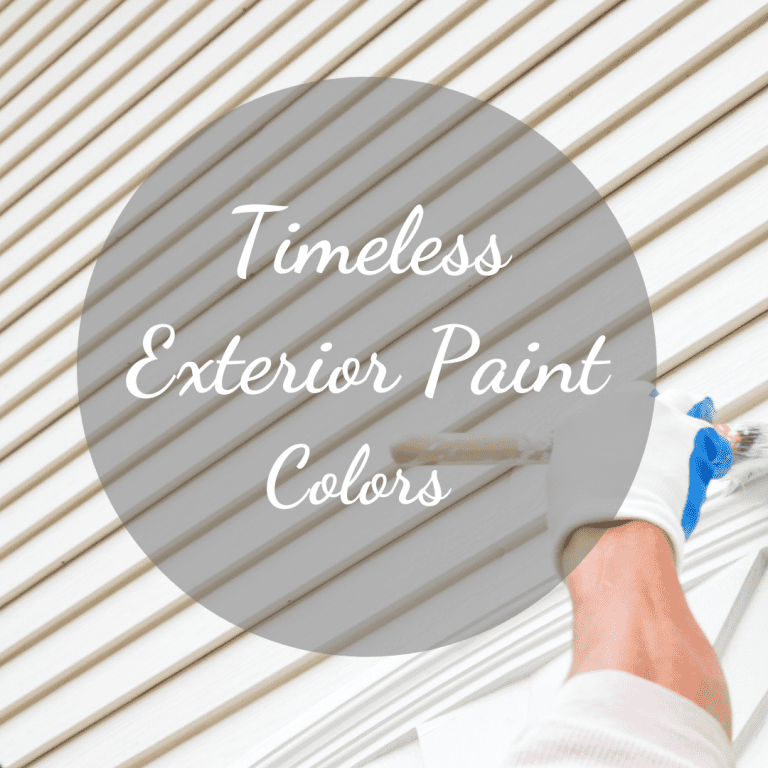 Top 5 Timeless Foolproof Exterior Paint Colors and Combinations
