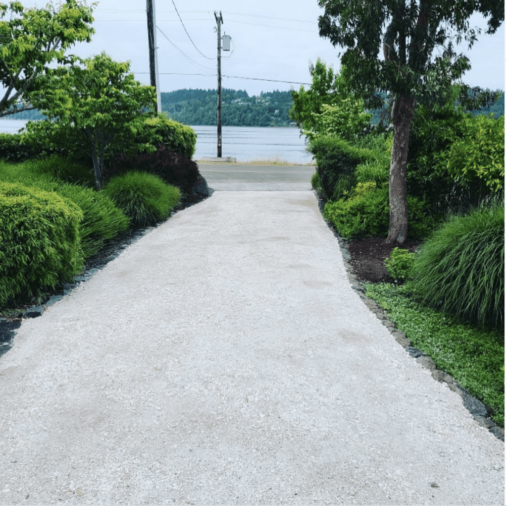Long Crushed Shell Pathway