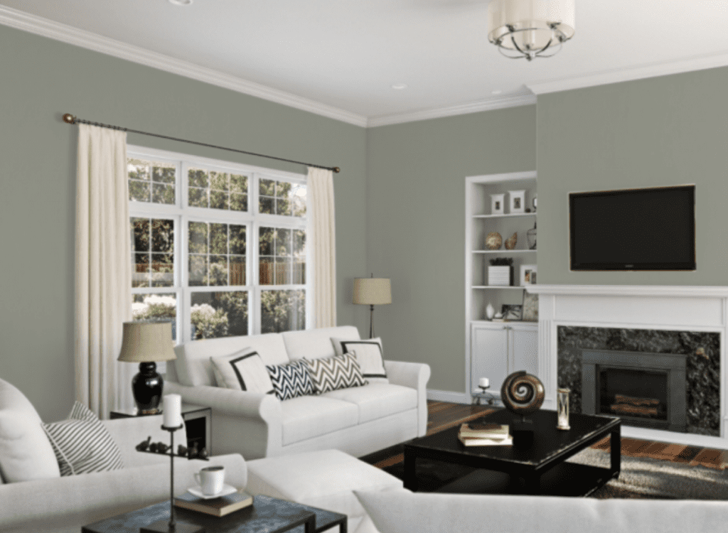 Sherwin Williams Evergreen Fog Color