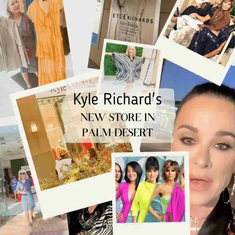 Kyle Richards of RHOBH Opens New Store On El Paseo