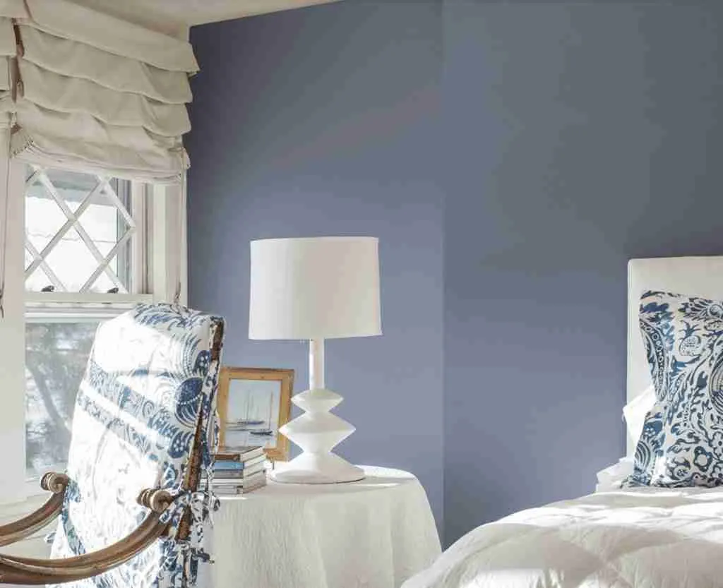 An Idea Blue Paint color beachy tonesBenjamin Moore Luxe AF 550