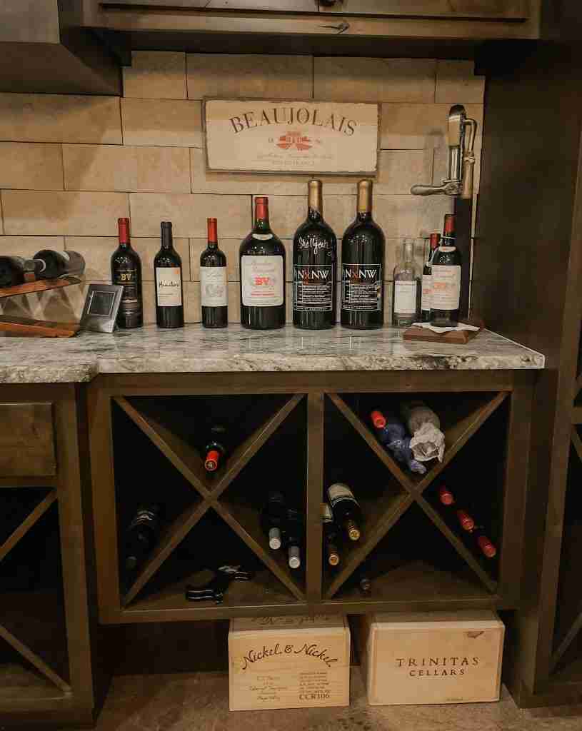 Wine cellar racks