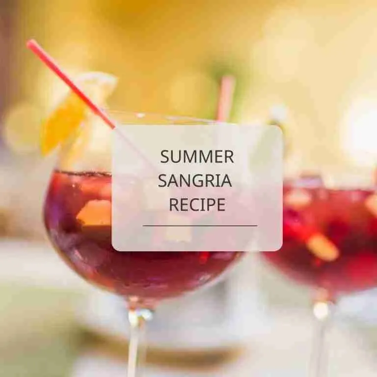 Theresa’s Refreshing Summer Sangria Cocktail Recipe