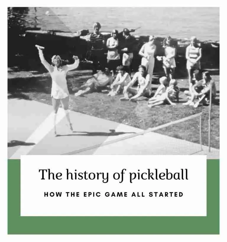 The history of pickleball-the fastest growing sport