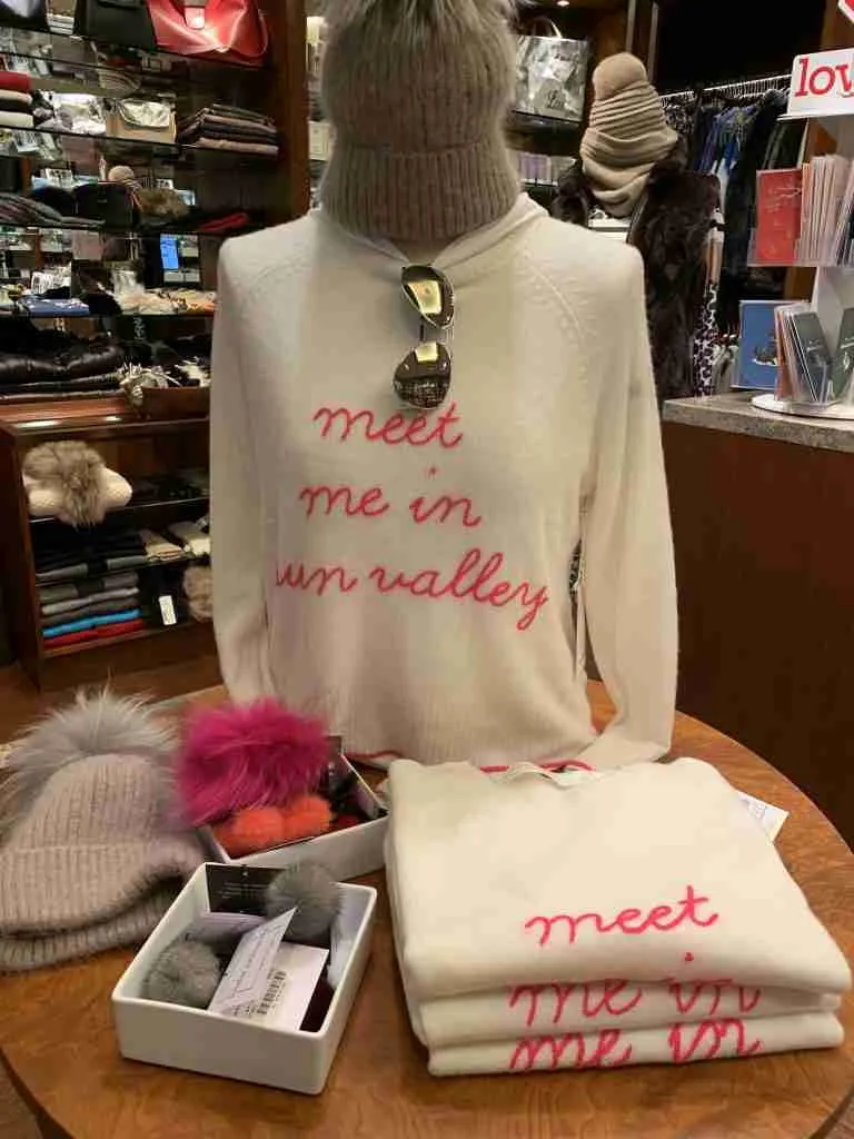meet me in Sun Valley Sweater