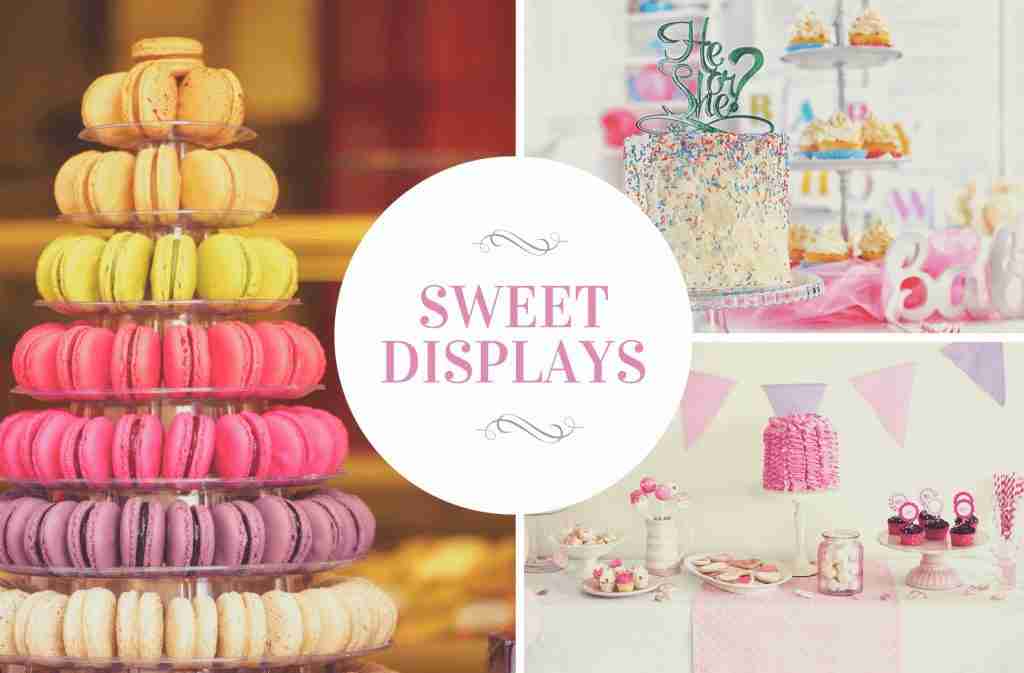 Sweet displays of deserts