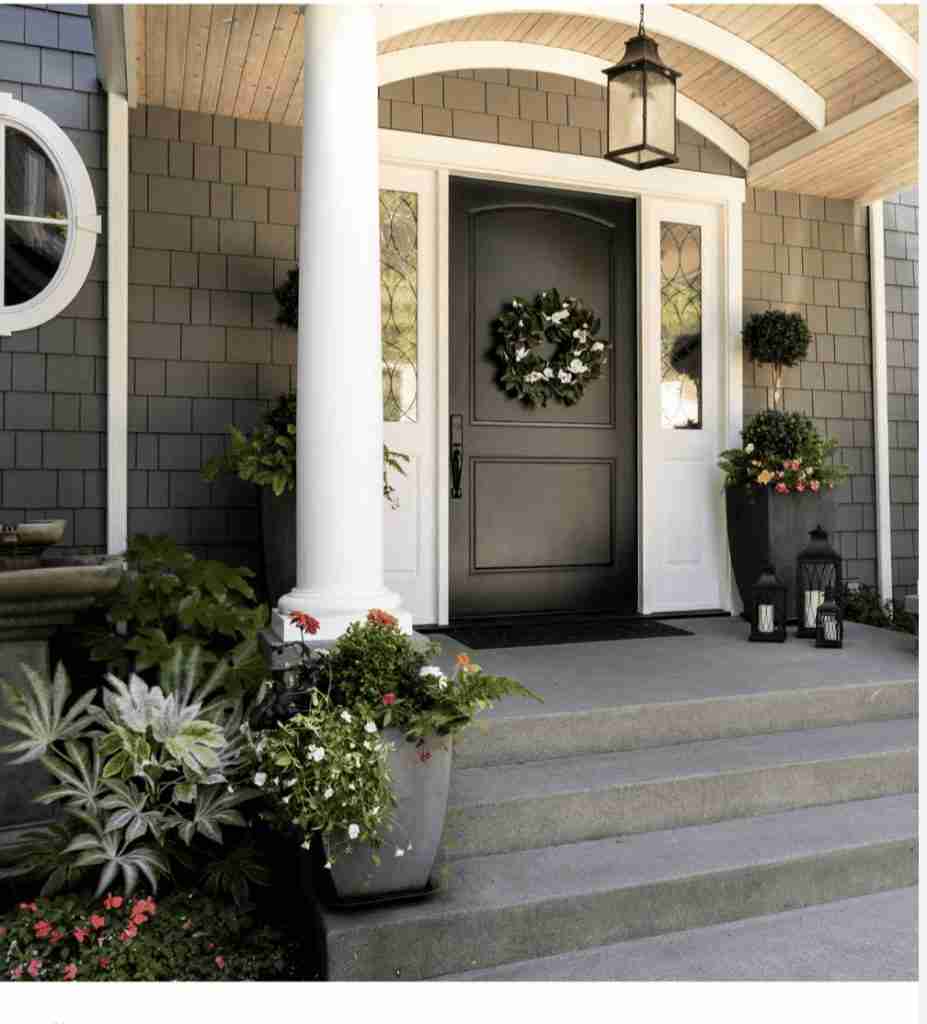 Front door in Hampton Home