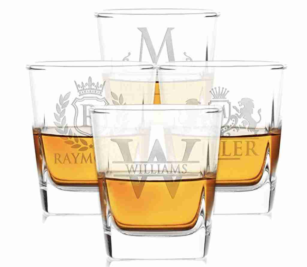 Engraved Whiskey glasses