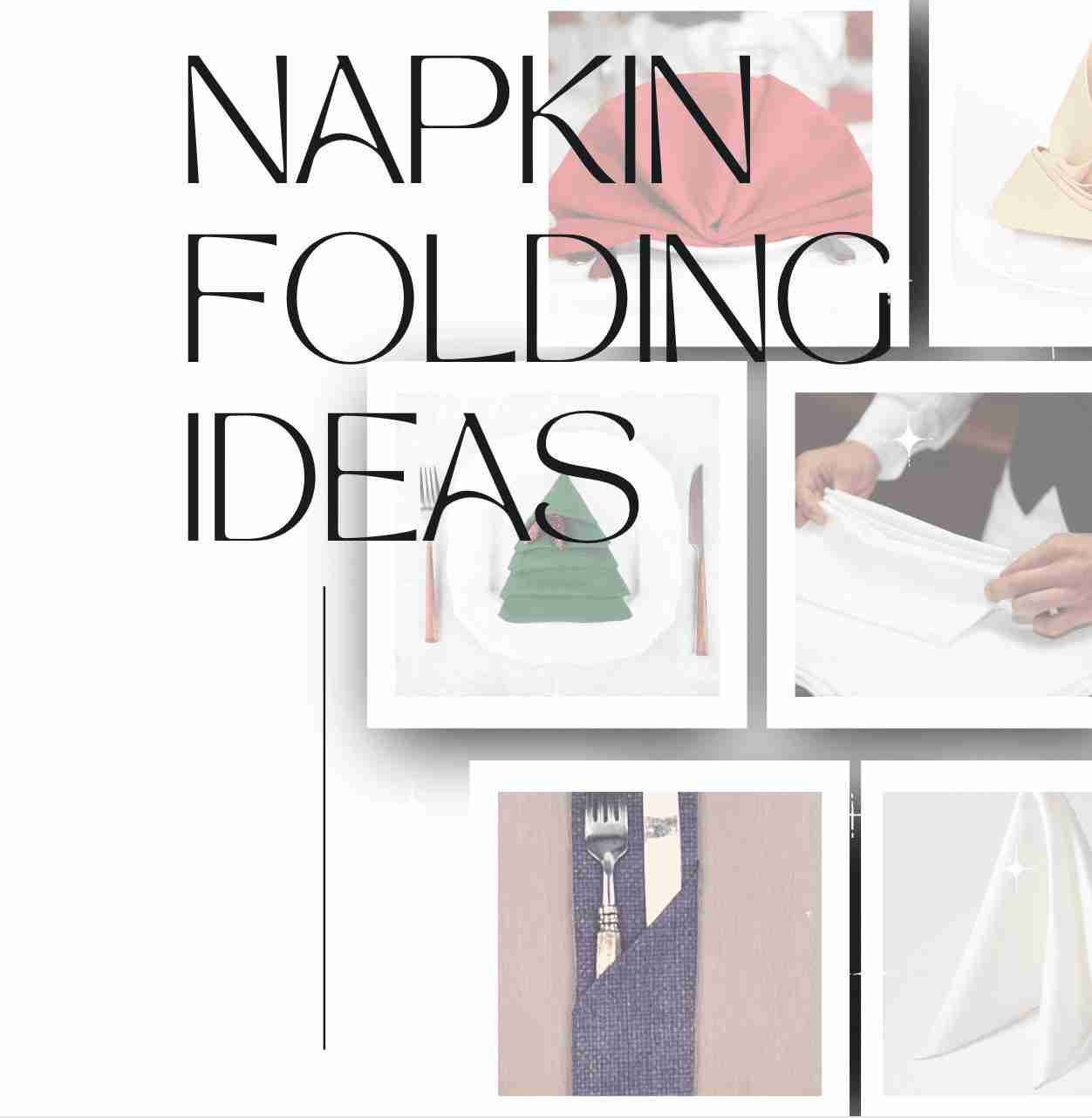 How to fold a cloth napking