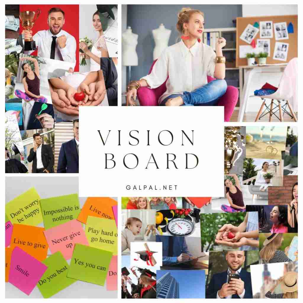 Examples of vision boards to help you set goals