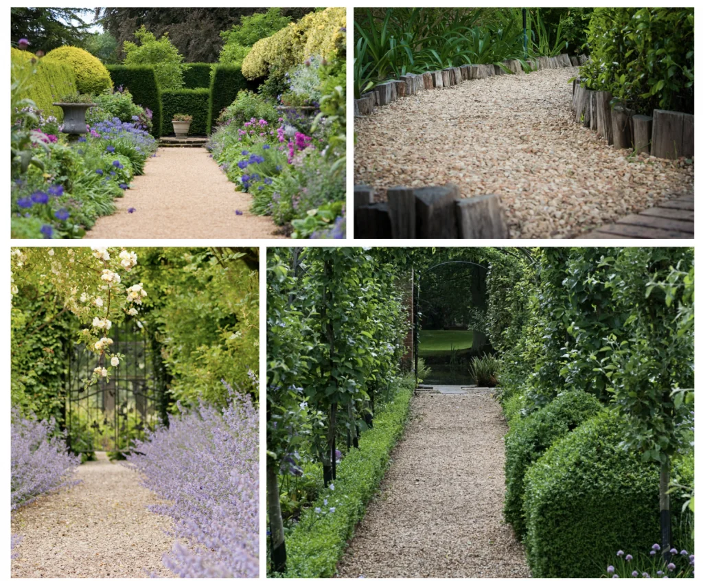 Gravel pathway