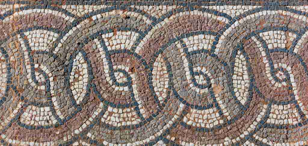 photo of the mosaic