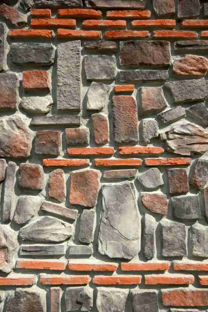 stone and brick wall