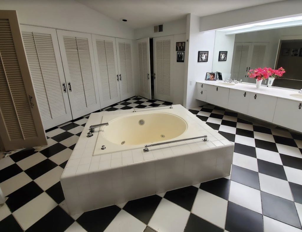 The Alexander Estate- The house  of the future- master bathroom