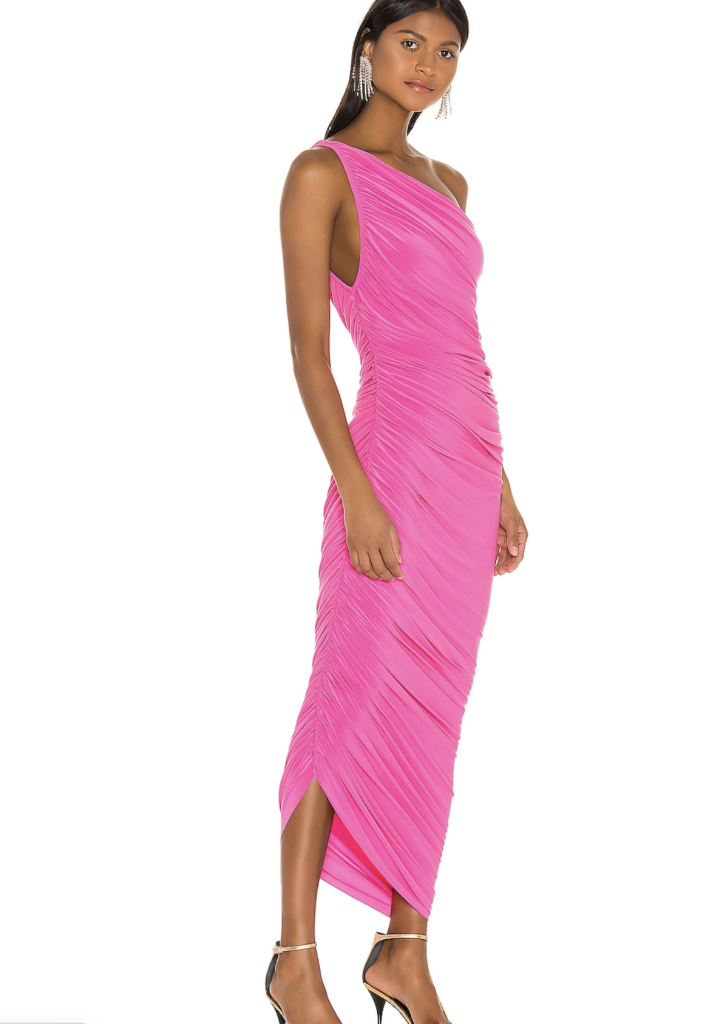 X REVOLVE Diana Gown in Orchid Pink