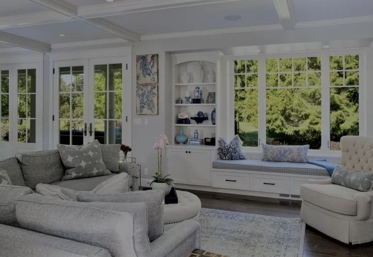 Hampton Styled Living Room