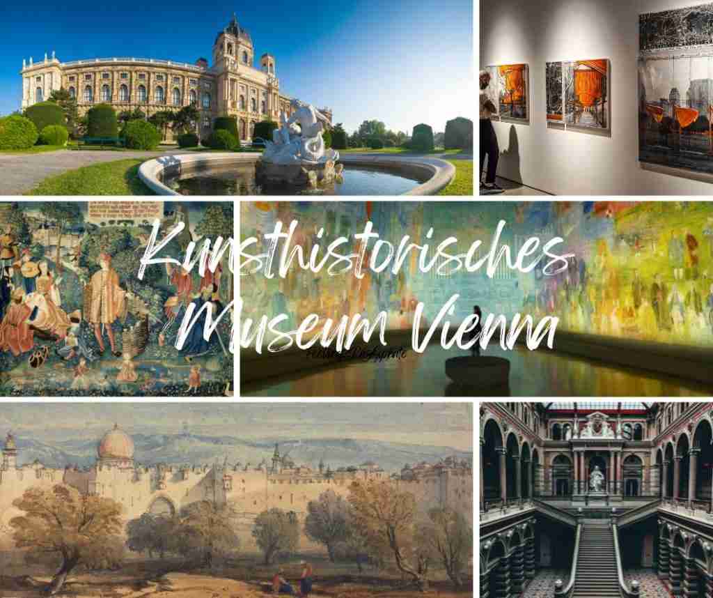 Kunsthistorisches Museum Vienna collage of images