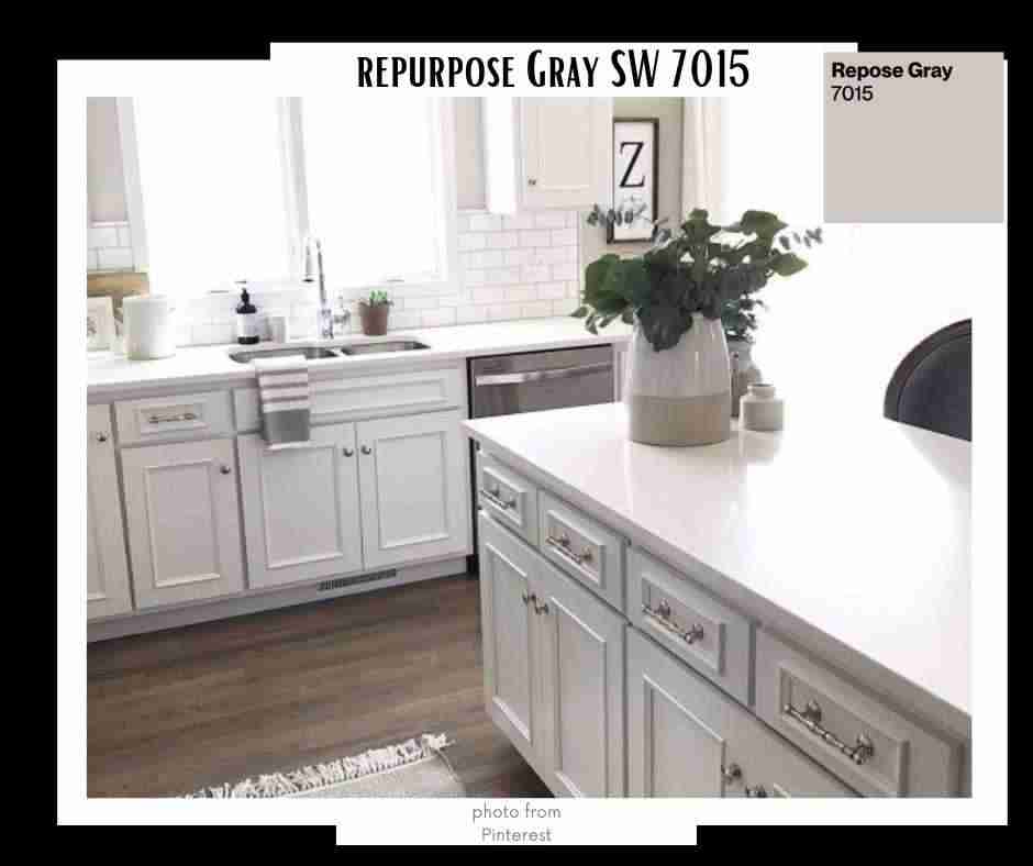 Sherwin Williams Repurpose Gray 7015