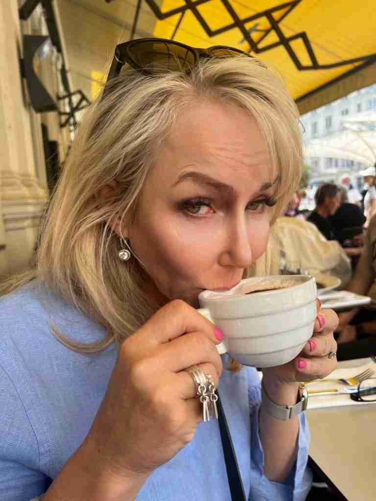 Sipping Coffee In VIENNA