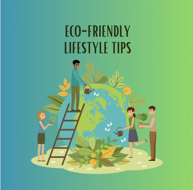 Top Sustainable Lifestyle Habits graphic
