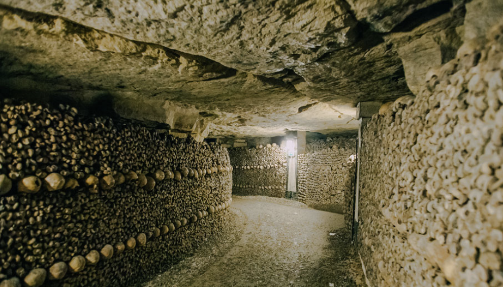 Catacombs under St. Stephens church 
