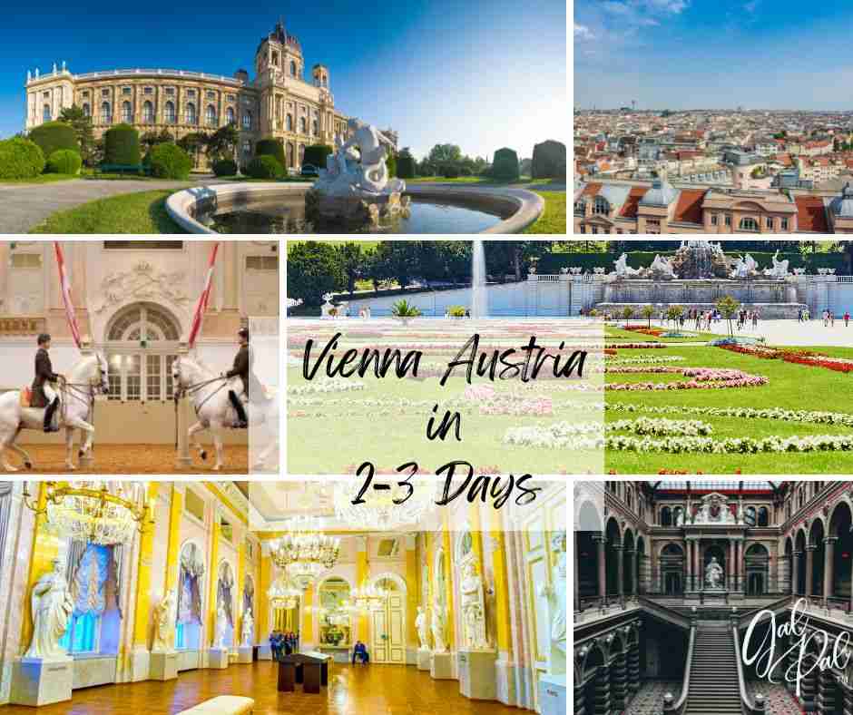 Vienna vacation in 2 ays