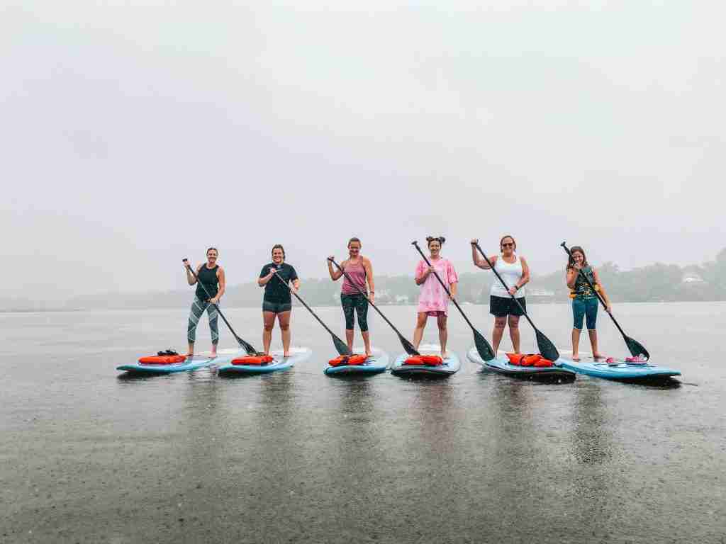 Family Paddle Boarding