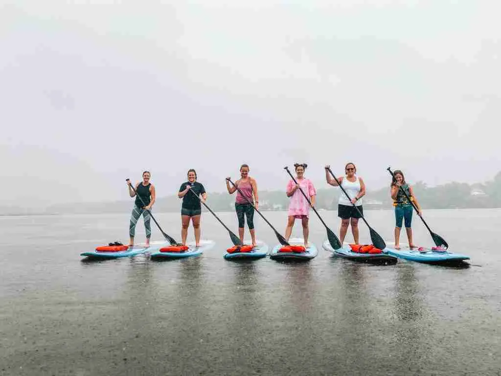Family Paddle Boarding