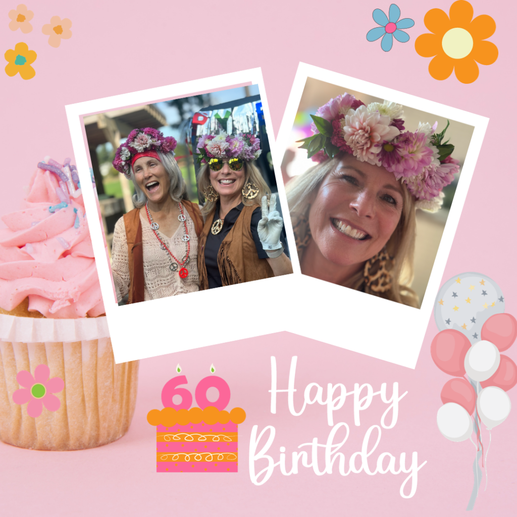 60's themed birthday crown ideas and costumes