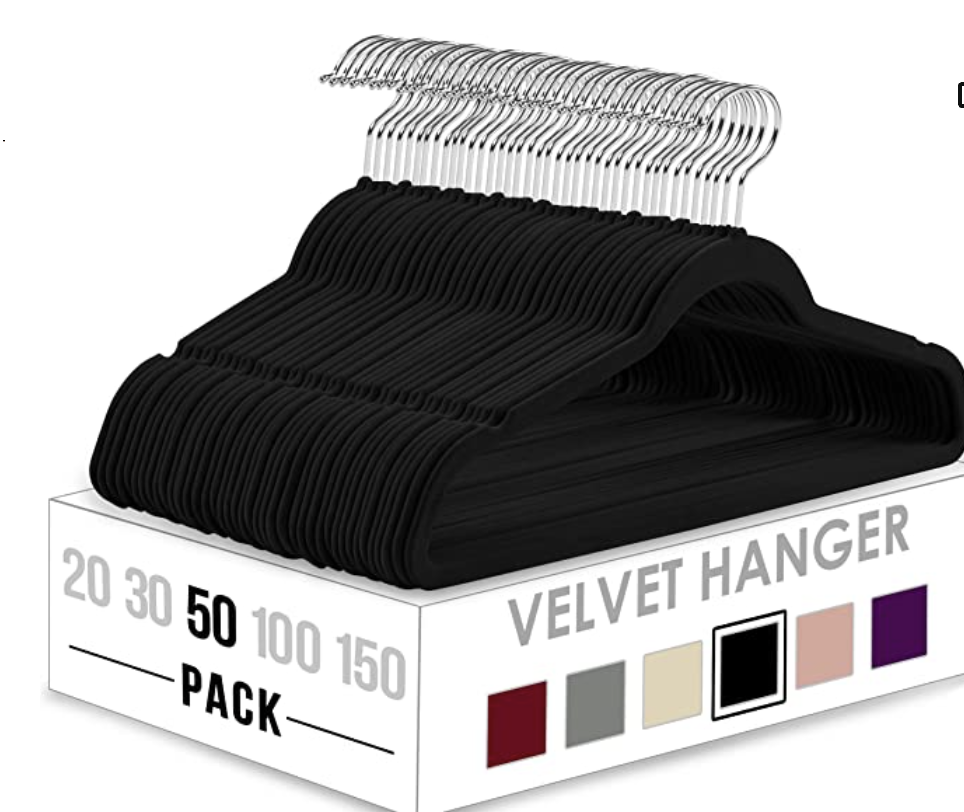 The best velvet hangers on Amazon