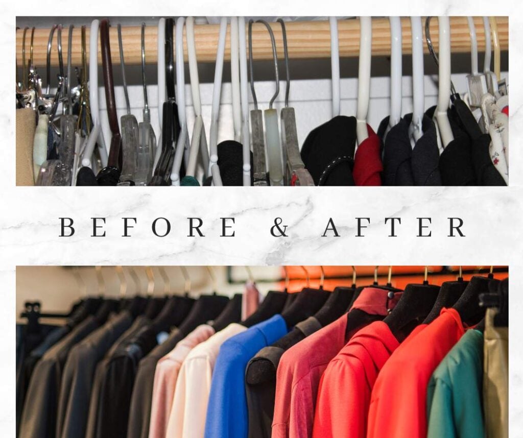 What to do and not to do when arranging and maximizing your space in your closet