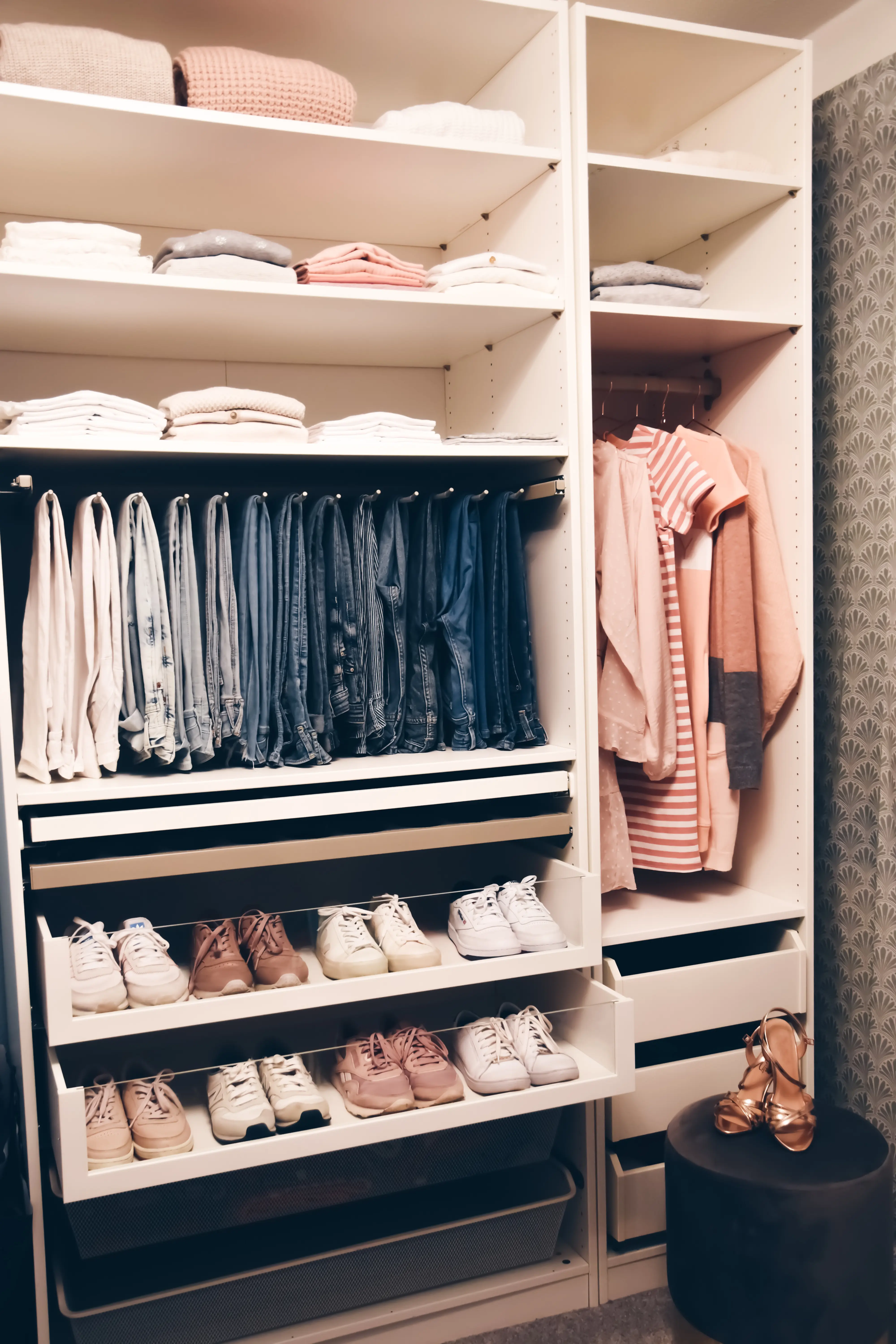 Woman’s closet