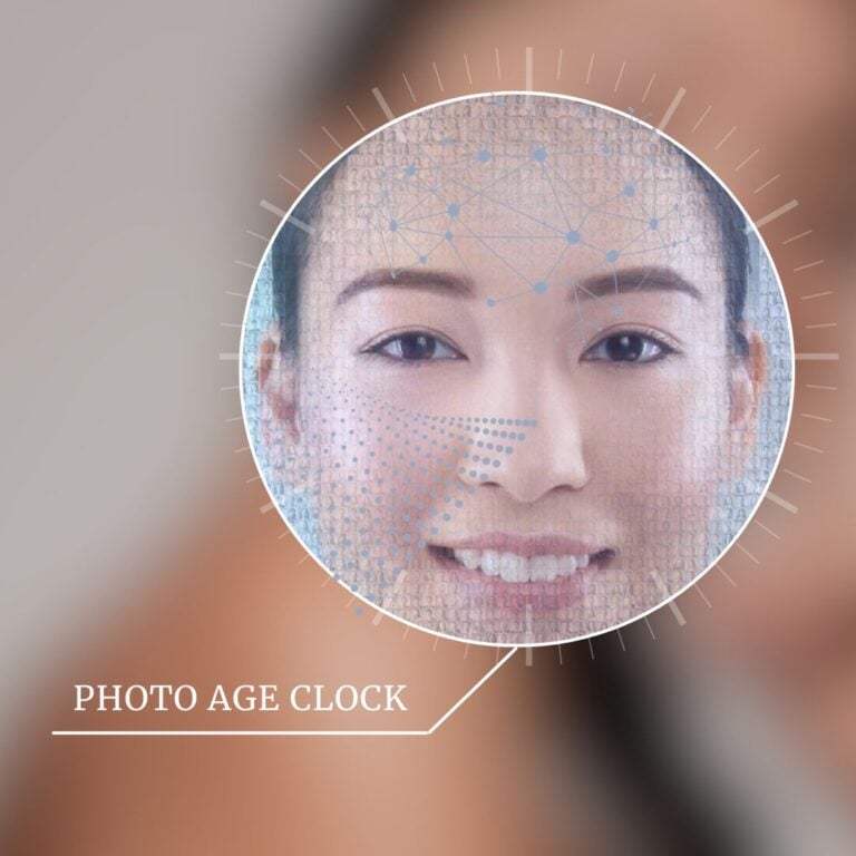 hIGH TECH PHOTO AGE CLOCK- PRETTY GIRL FACE