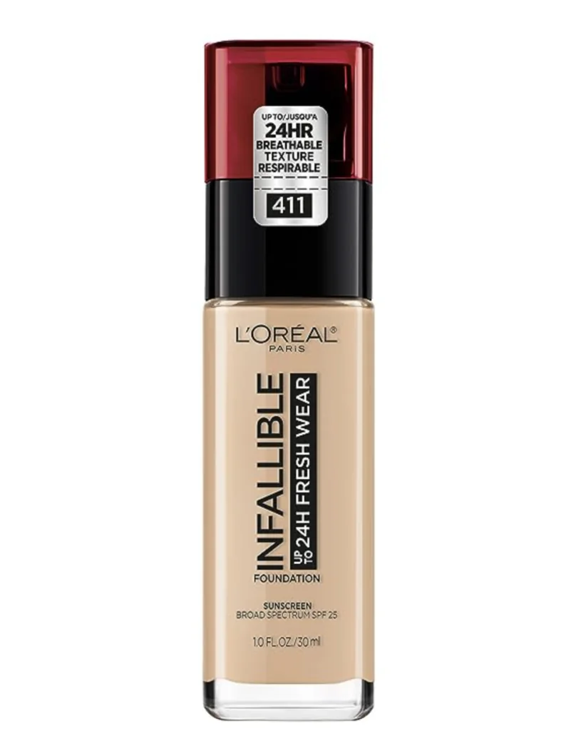 L’Oréal Paris Makeup Infallible Up to 24 Hour Fresh Wear Foundation,