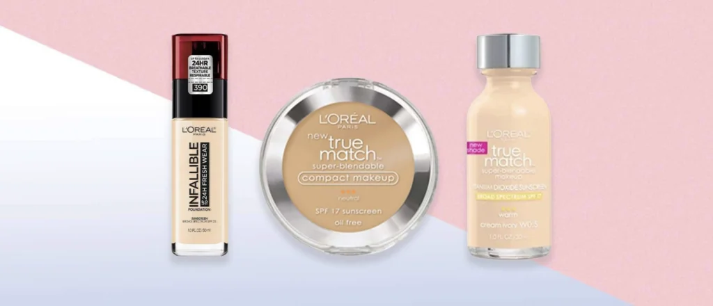 L'oreal makeup that doesn't clog pores. Great for people with acne issues. 