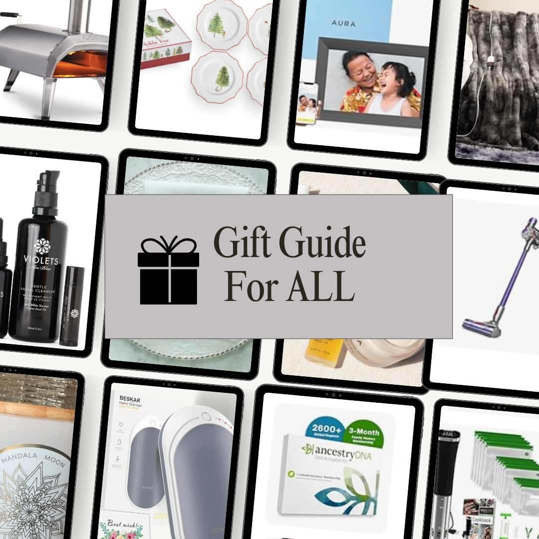 Gift guide for anyone - practical gift ideas