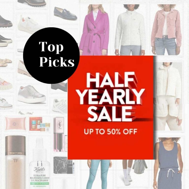 Chic Steals: Top Picks from Nordstrom’s Half-Yearly Sale for Women