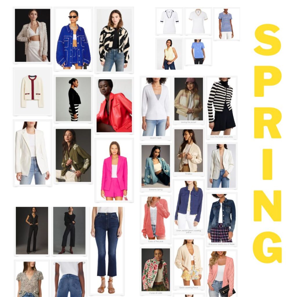 Spring trends and wardrobe items for the spring season