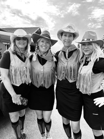 Western golf themed event for ladies
