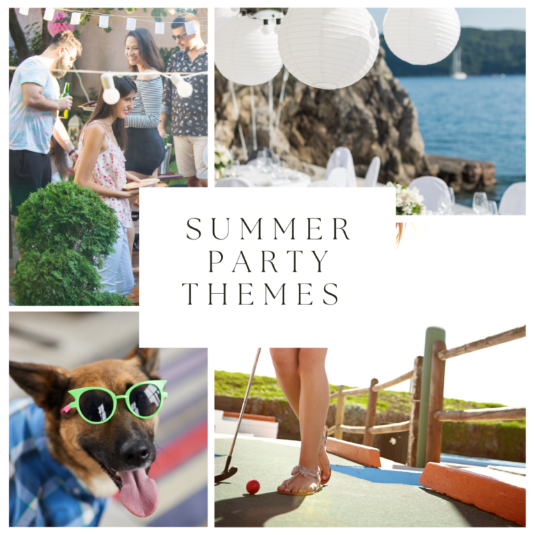 Summer party ideas and themes for entertaining