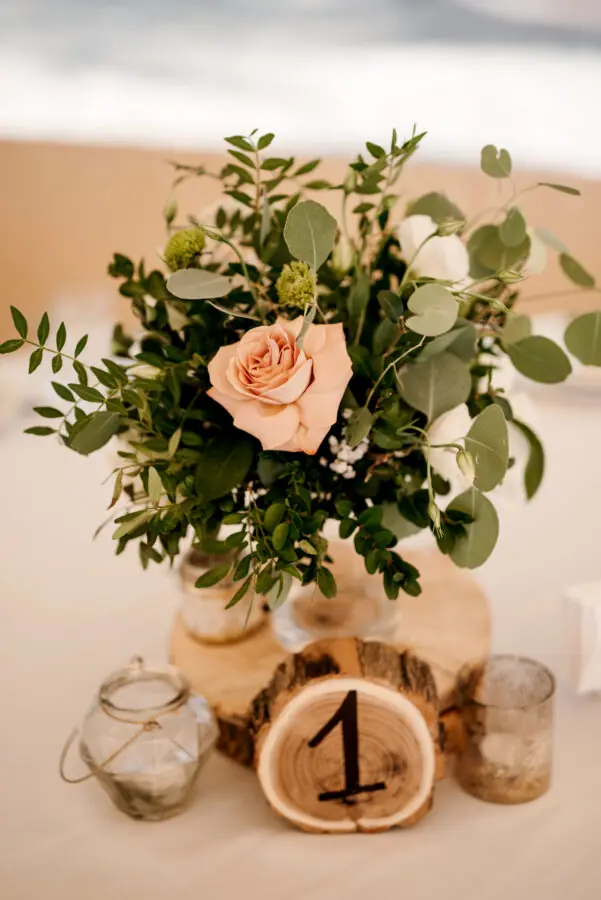 Rustic Elegant centerpiece