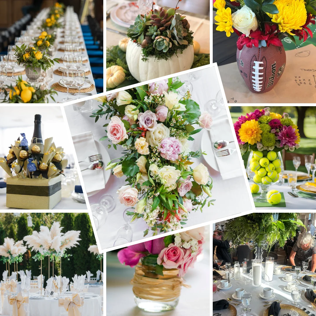 Centerpiece Ideas for all themes