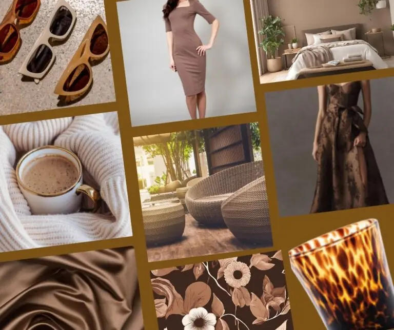 How to style the Pantone color of the year mocha Mousse
