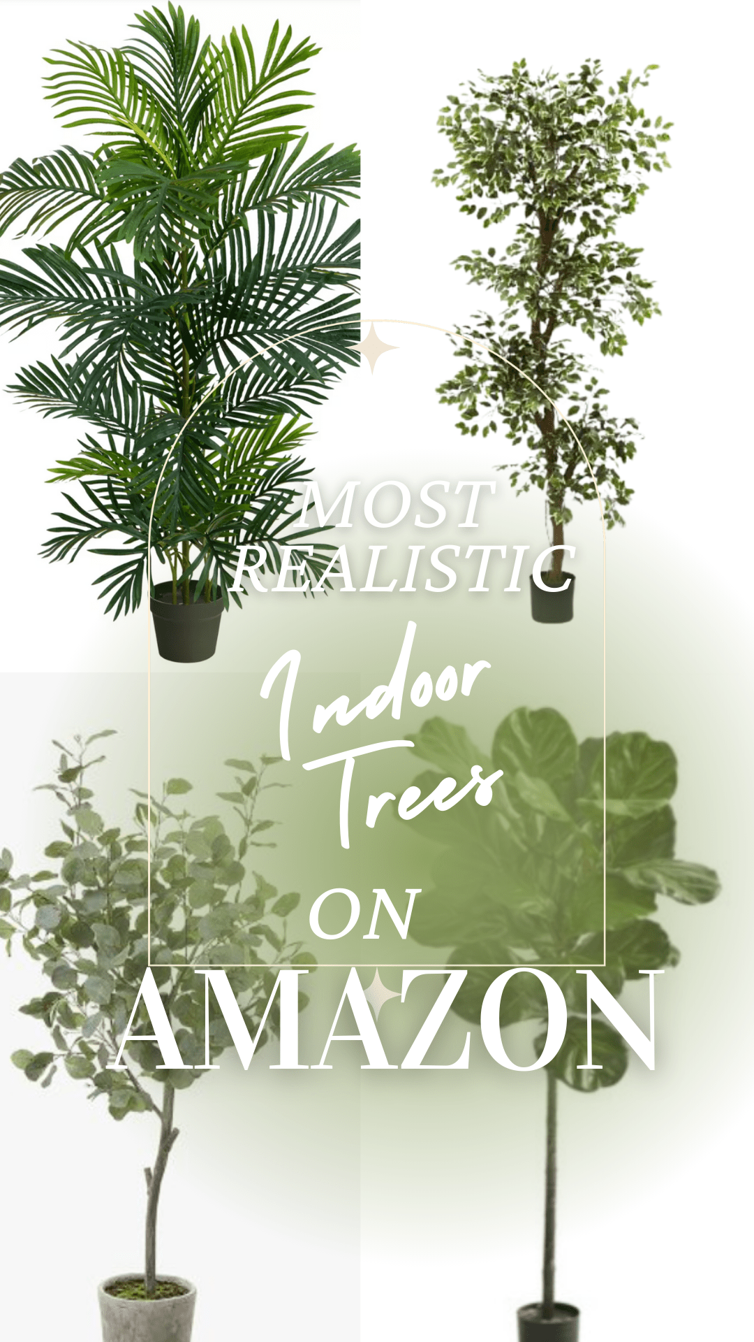 Best Realistic Indoor Artificial Trees - Faux Floor Plants – Gal Pal ...